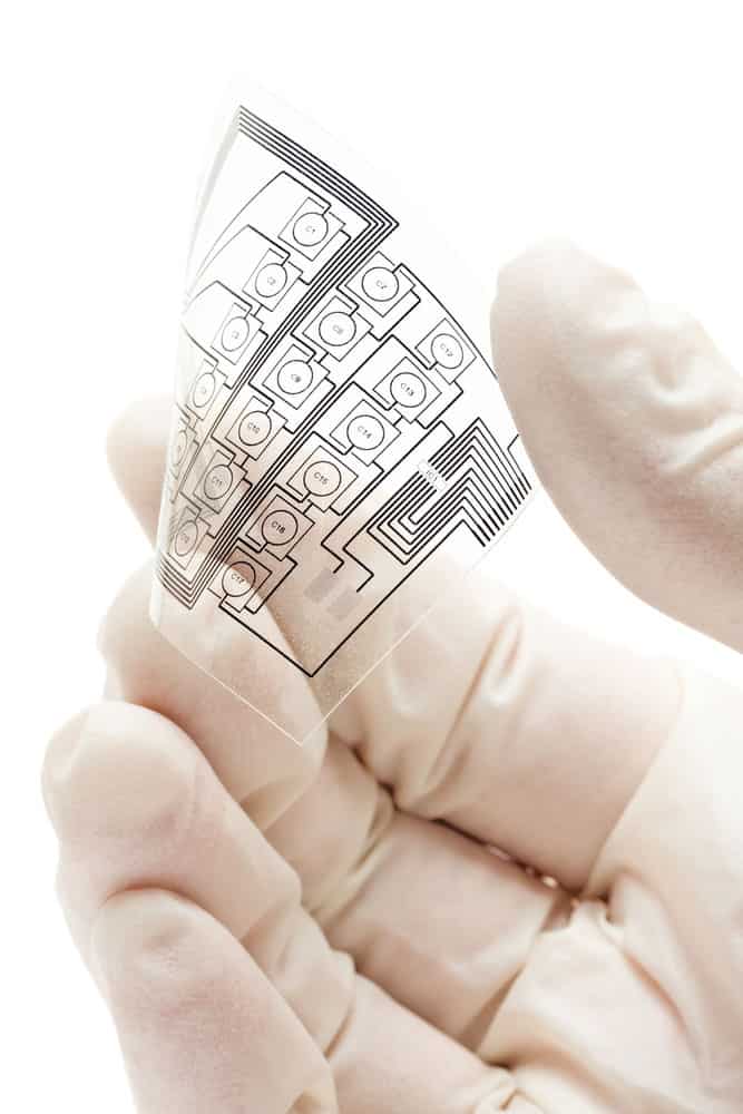 Holding a flexible circuit board