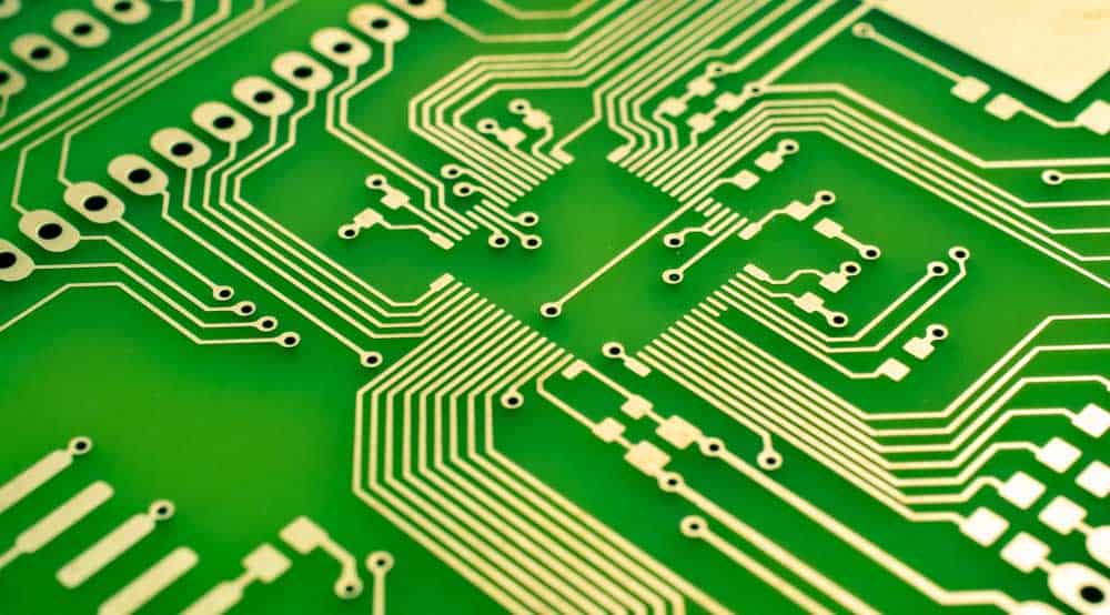 A closer look at a circuit board