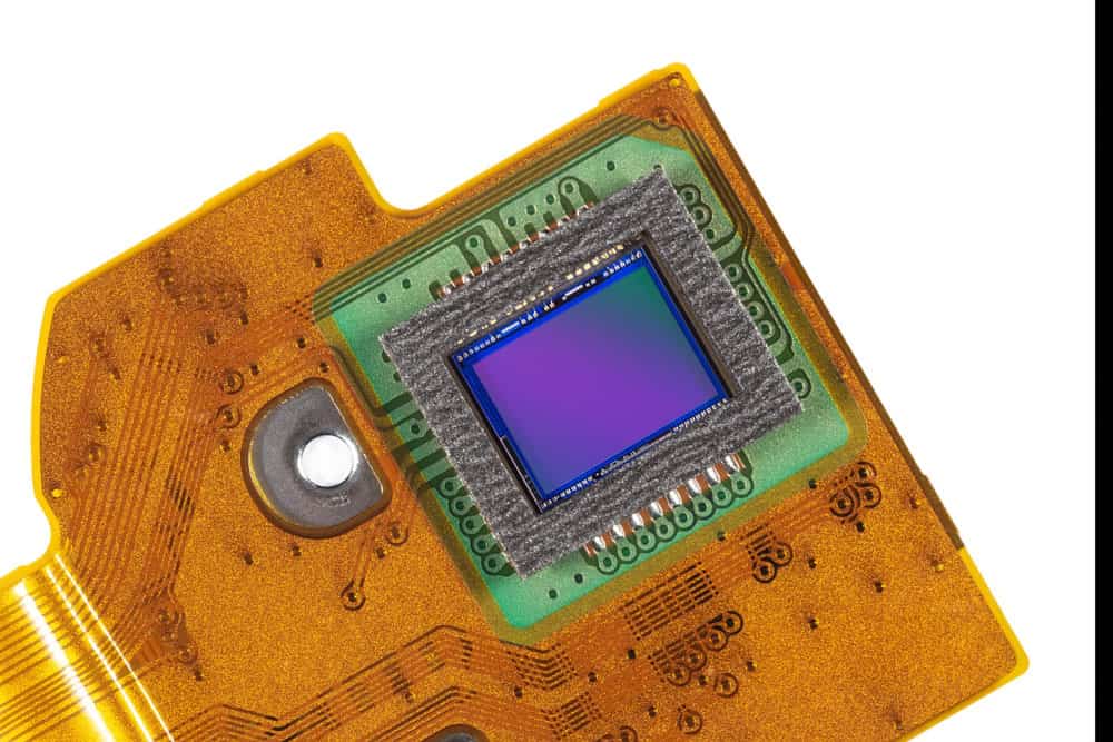 Flex PCB with photosensitive sensor